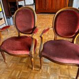 Pair of classic armchairs