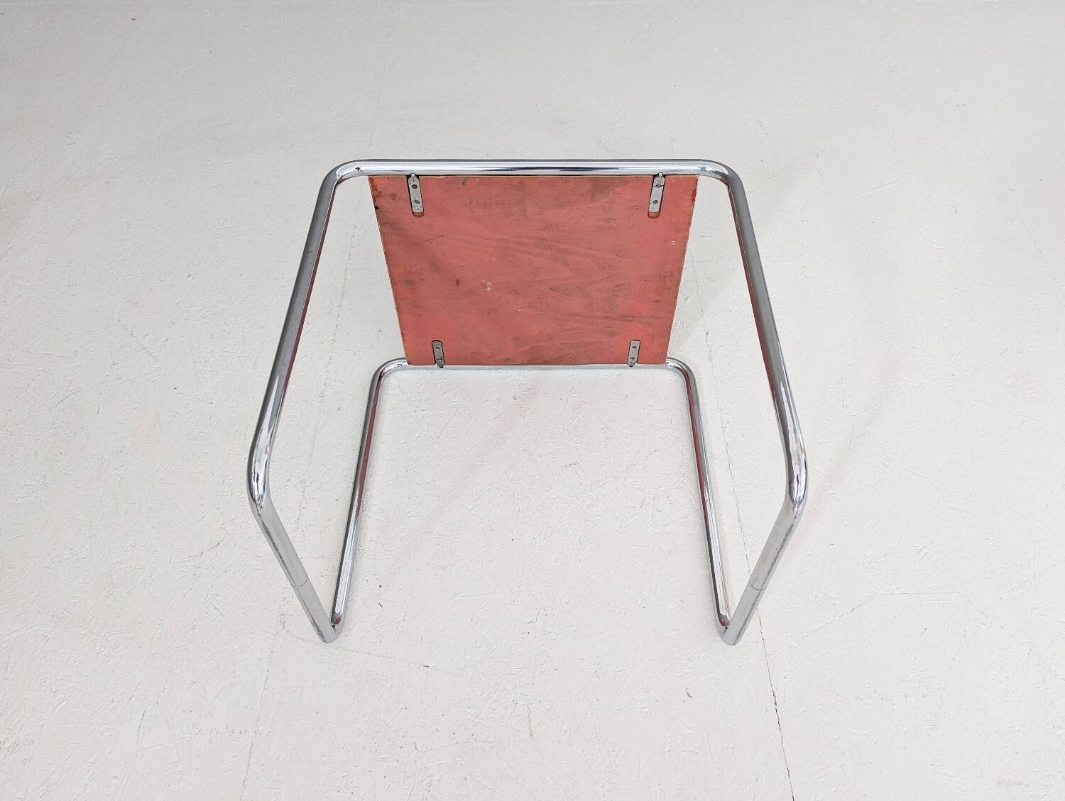 Table Thonet B9/b en acier tubulaire, conçue par Marcel Breuer, années 1930