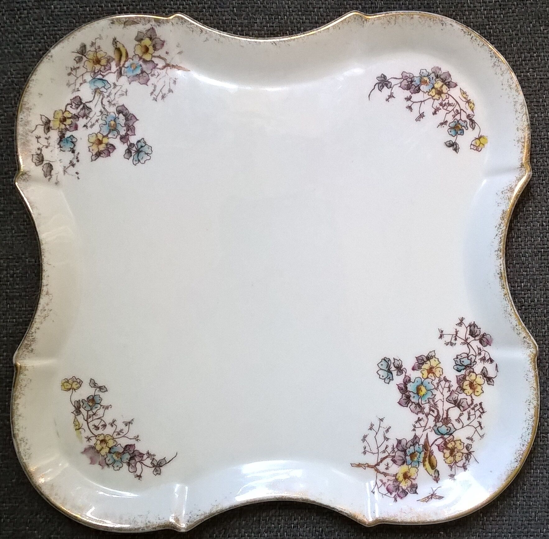 Porcelain plate early twentieth