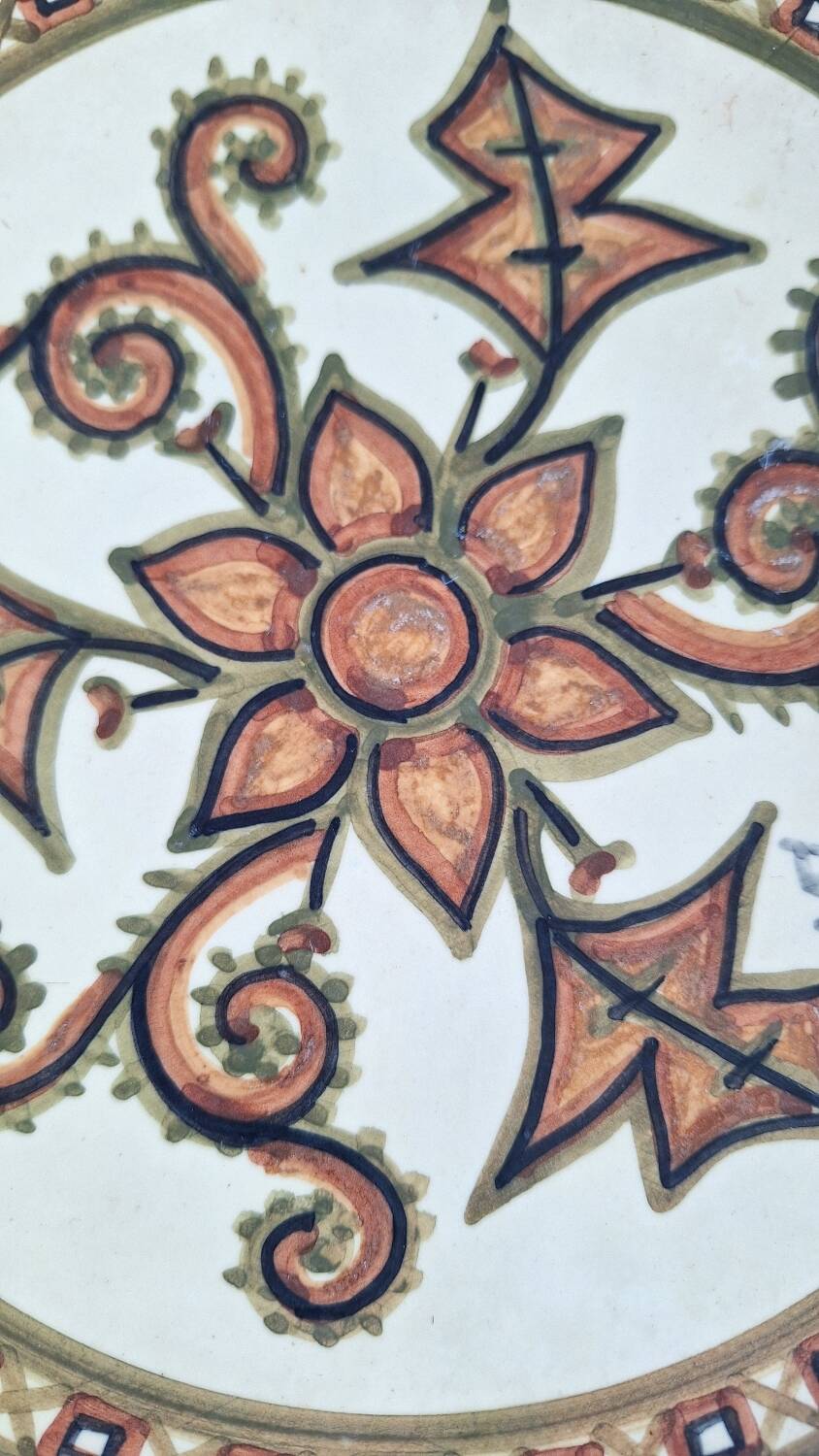 Decorative plate Paul Fouillen Quimper