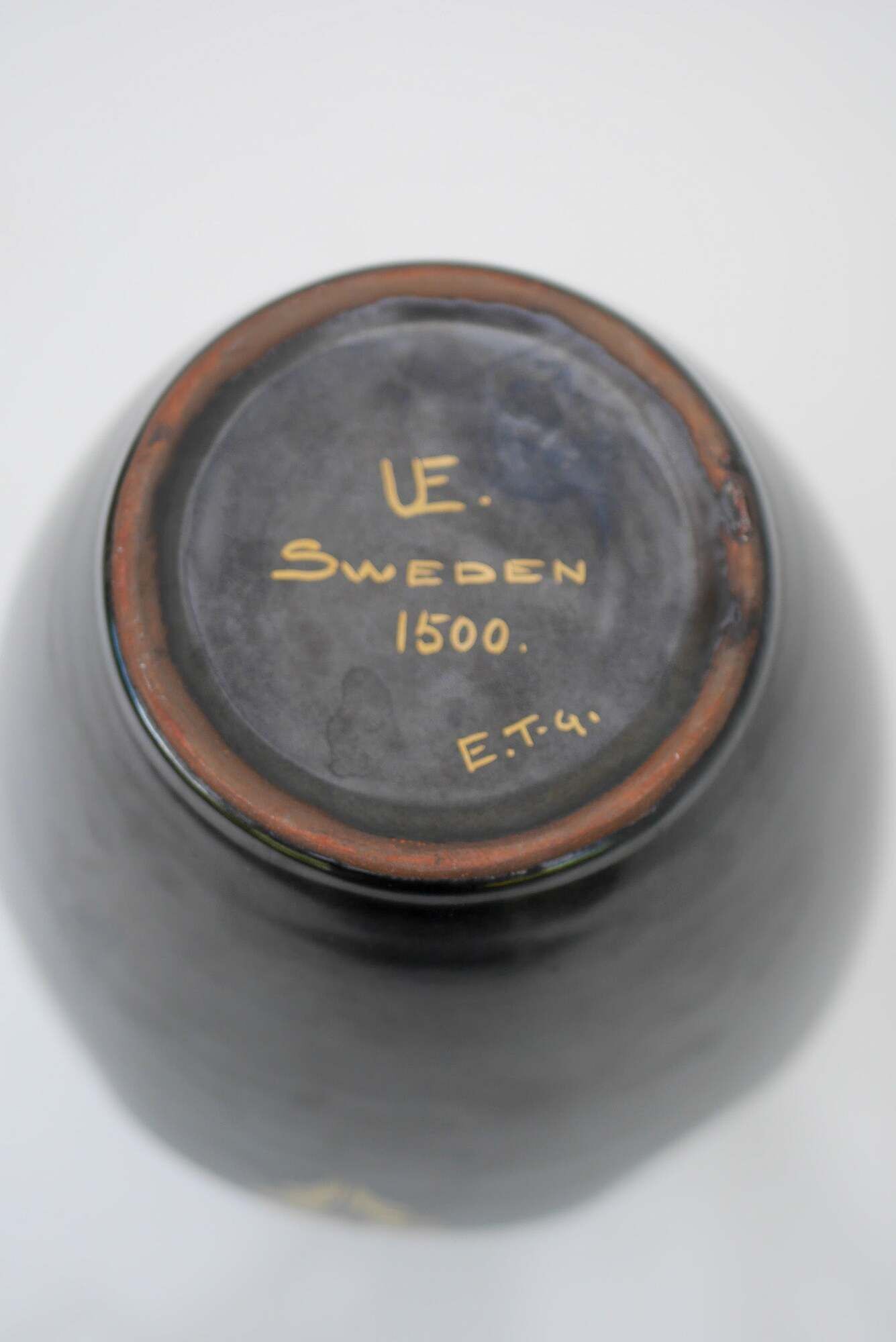 Art Deco Ceramic Vase by Harald Östergren, Upsala Ekeby, Sweden, 1935