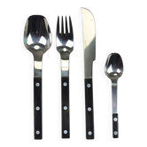 Helmut Alder Amboss Austria 2300 Flatware Cutlery for Six Persons, 1970s