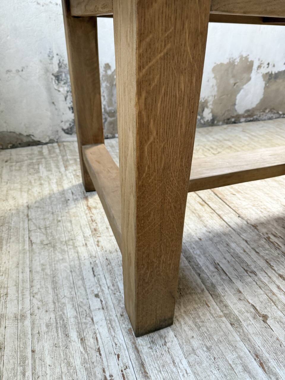 XXL solid oak farmhouse table 3.5m