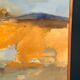 Huile su panneau suédoise – “Landskapskomposition” par Peter Prütz – Vintage