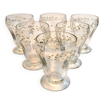Lot de 6 petits verres à apéritif