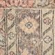 3x13 Pale Red Vintage Runner Rug, 85x388Cm