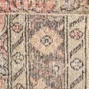 3x13 Pale Red Vintage Runner Rug, 85x388Cm