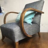 Armchair vintage designer Jindrich halabala 1939