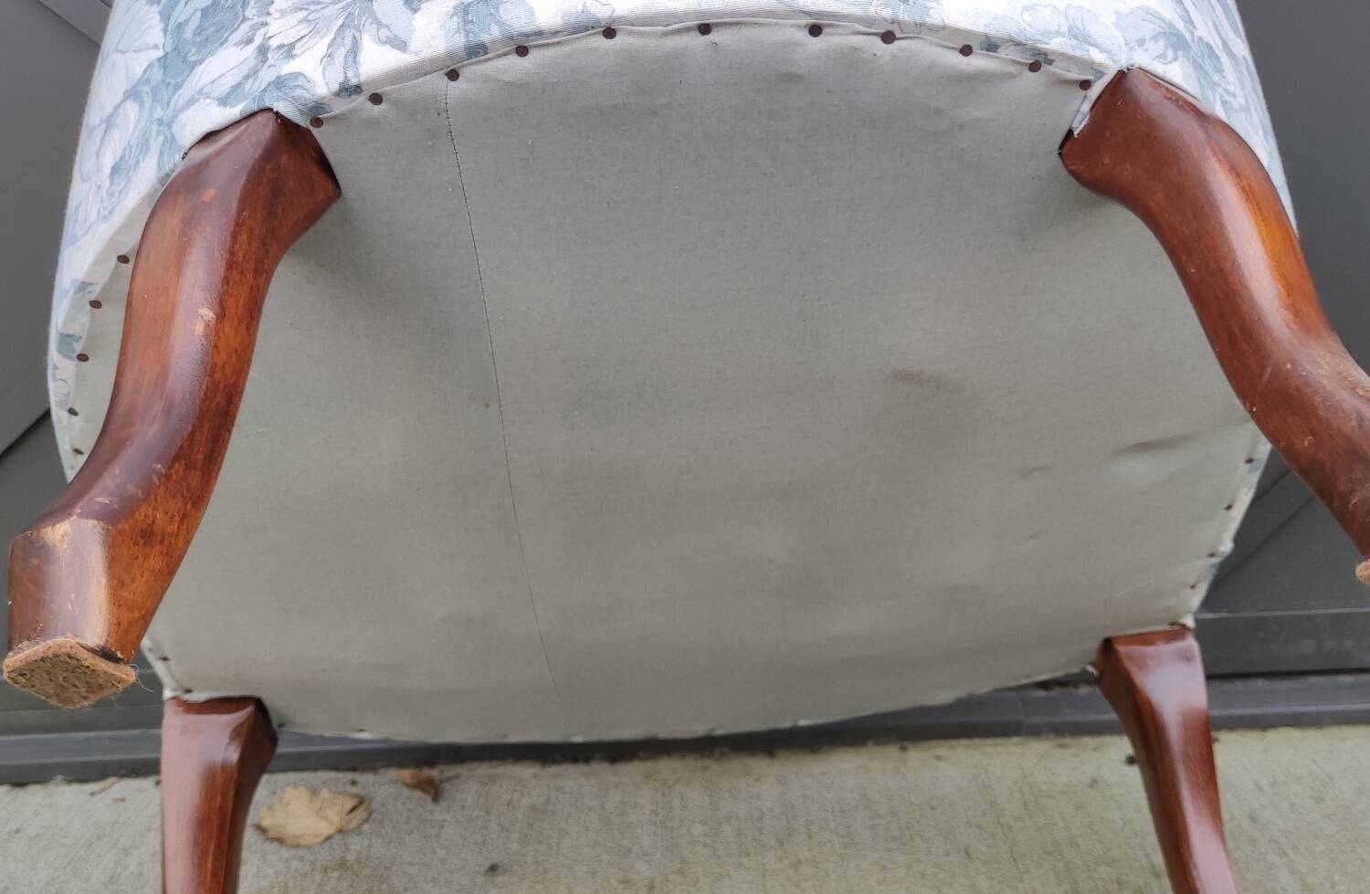 Old Pair of Louis Philippe Bergère Armchairs