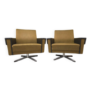 Paire de fauteuils 1970 - pivotants