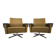 Paire de fauteuils 1970 pivotants