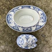 Gien - saucière couverte