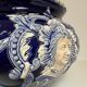 Vase - Cache pot en faïence baroque de Saint Clément, XIX eme