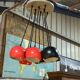 Two-tone eyeball chandelier