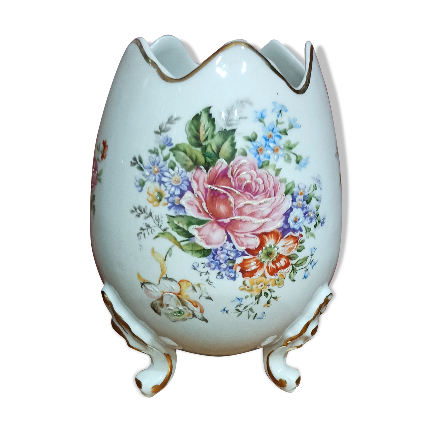 Egg vase in porksouthella