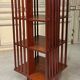 Rotating teak bookshelf from the 60s-70s.