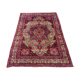 Antique tribal rug 332x240 cm wool oriental hand made carpet pink, purple, green