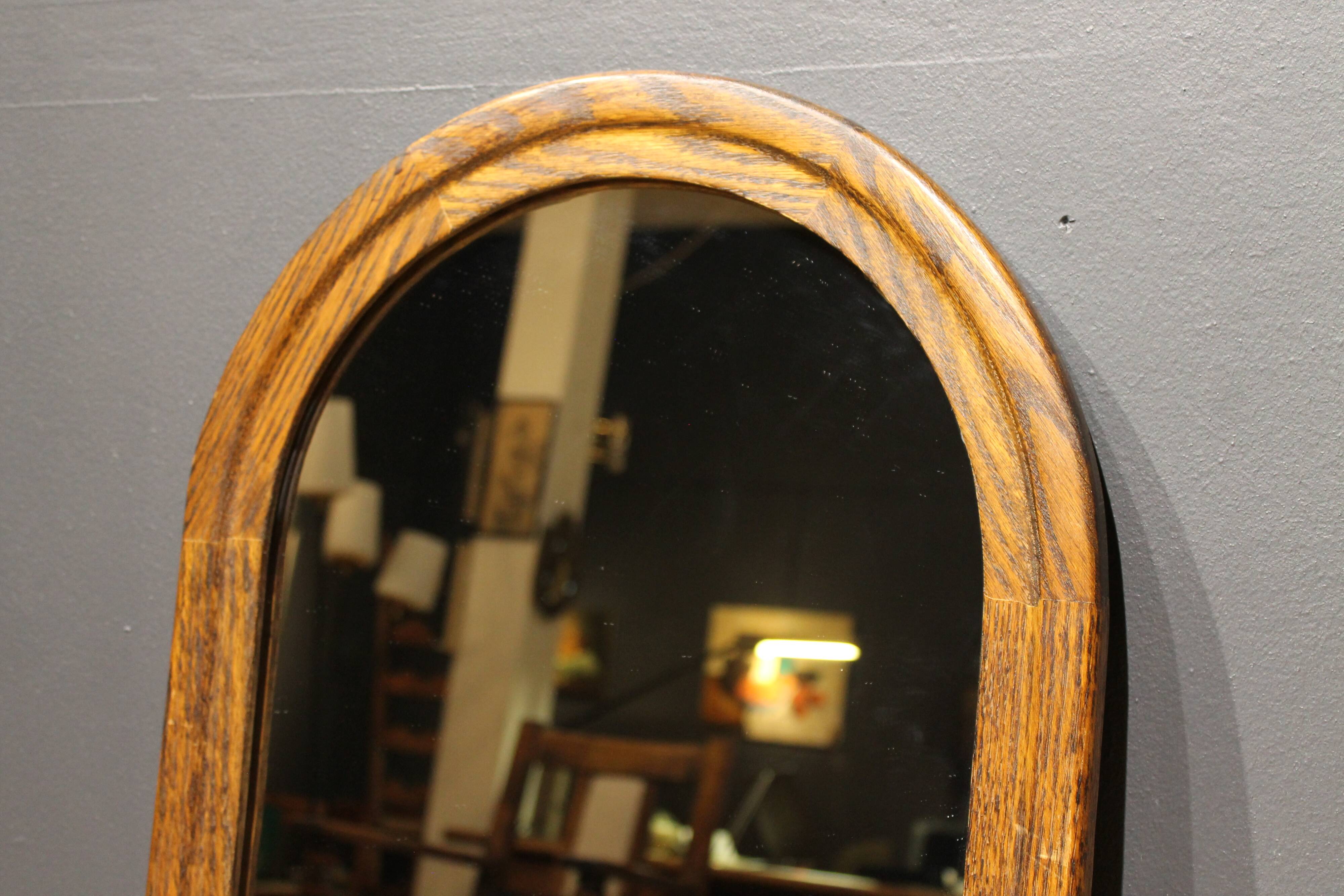 Vintage solid wood mirror