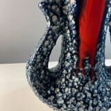 Vase Bleu Fat lava