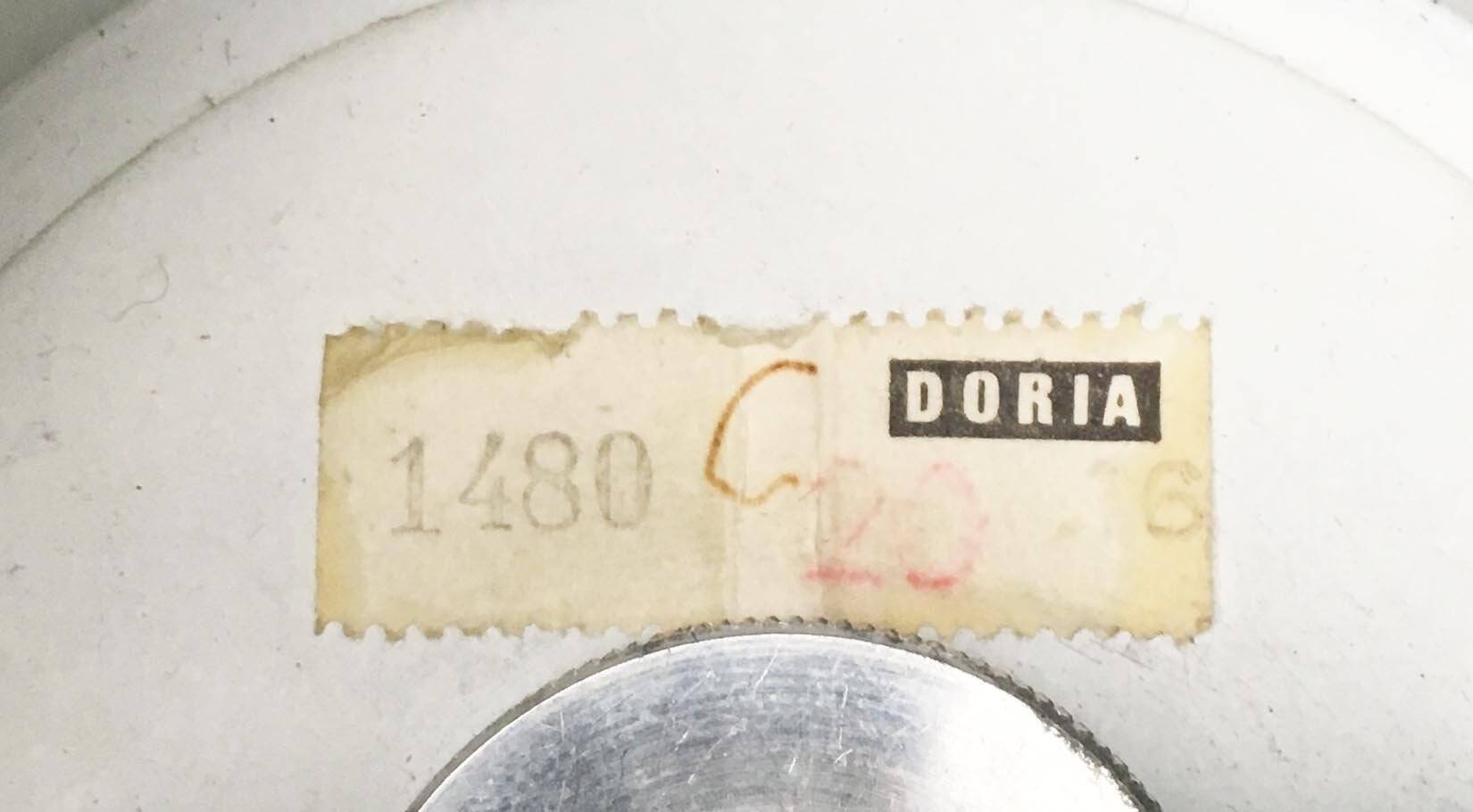 German table lamp Bulb from the mid-century by Doria Leuchten, 1970s