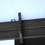 wooden plate shelf