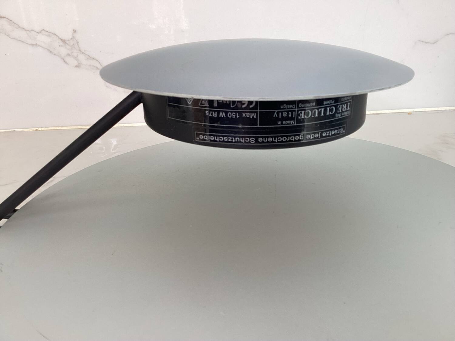 Vintage Tre Ci Luce ,  1980s Italy L . Cesaro