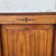 Empire secretary with detached columns in walnut from the 19th century