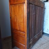 High walnut sideboard, early 20th century