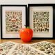 Illustrated plate of vegetables and vegetable plants - 1930