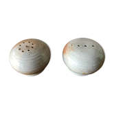 Salière et poivrier en grès