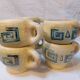 Vintage sangria service in handmade ceramic – 1970s – signed