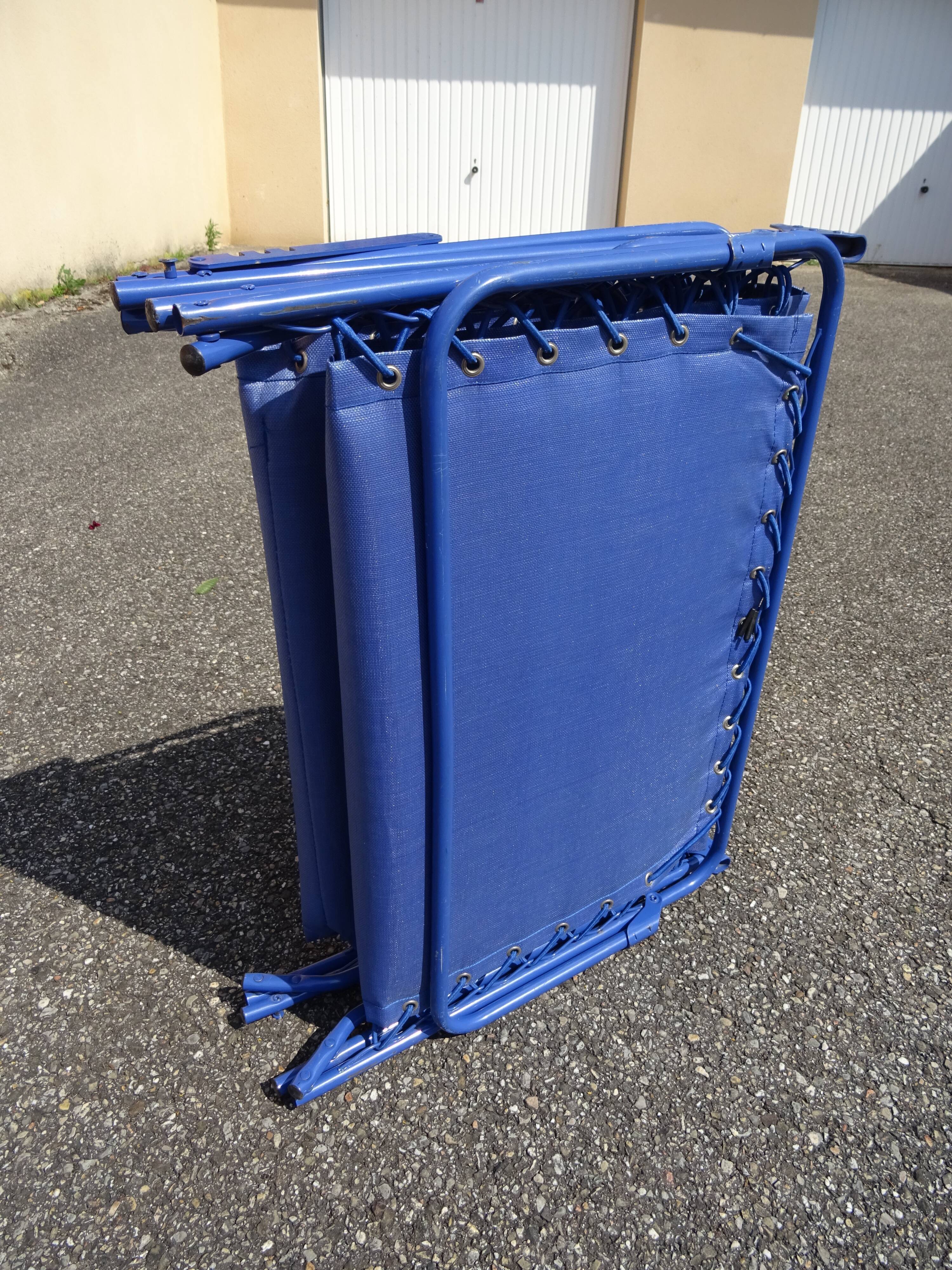 Transat Lafuma lit de repos vintage