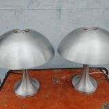 Paires de lampe champignon Philips alu 70'