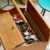 Standing sewing box from the 50s