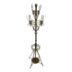 Large brass coat rack Secession by Adolf Loos