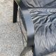 Pair of Scandinavian leather sofas from Tord Björklund