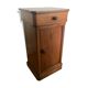 Fruit wood bedside
