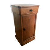 Fruit wood bedside