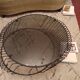 Metal and glass coffee table
