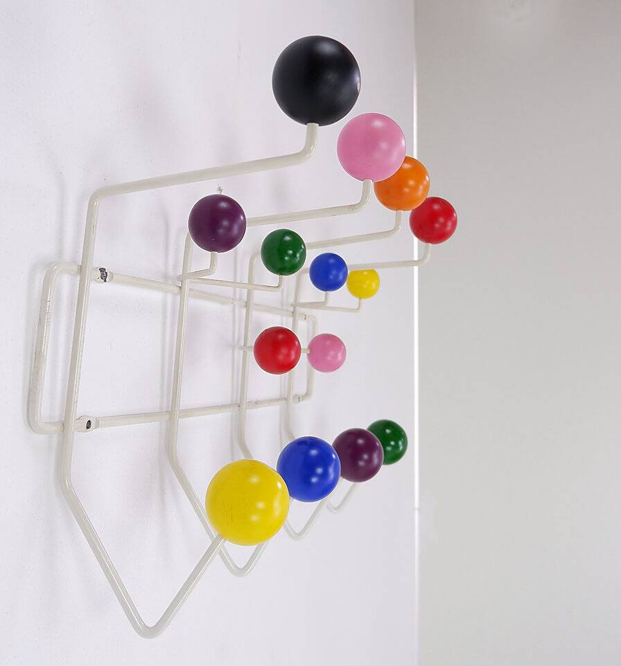 Coat rack multicolour Eames "Hang It All" for Vitra