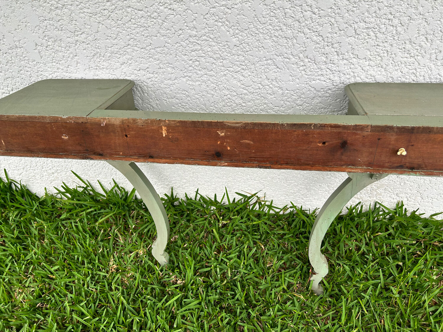 Turquoise blue "mermaid" dressing table