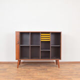 Mid-Century Danish Teak Tambour Doors Sideboard, 1960s.
