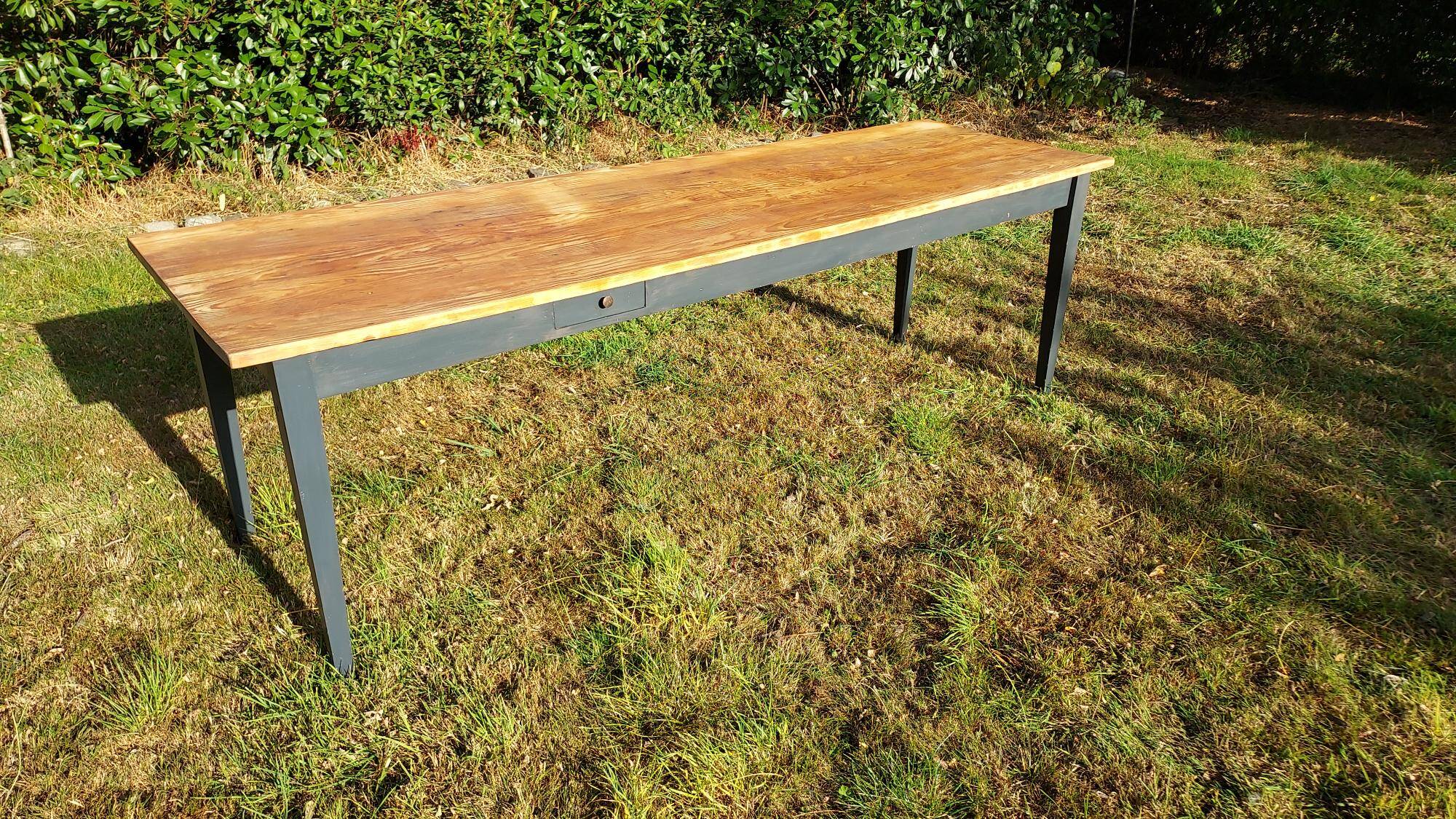 Vintage farmhouse table