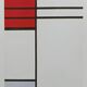 1970S Piet Mondrian Limited Series Lithograph Numbered in Pencil.
