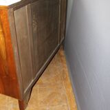 Bahut art deco walnut around 1940