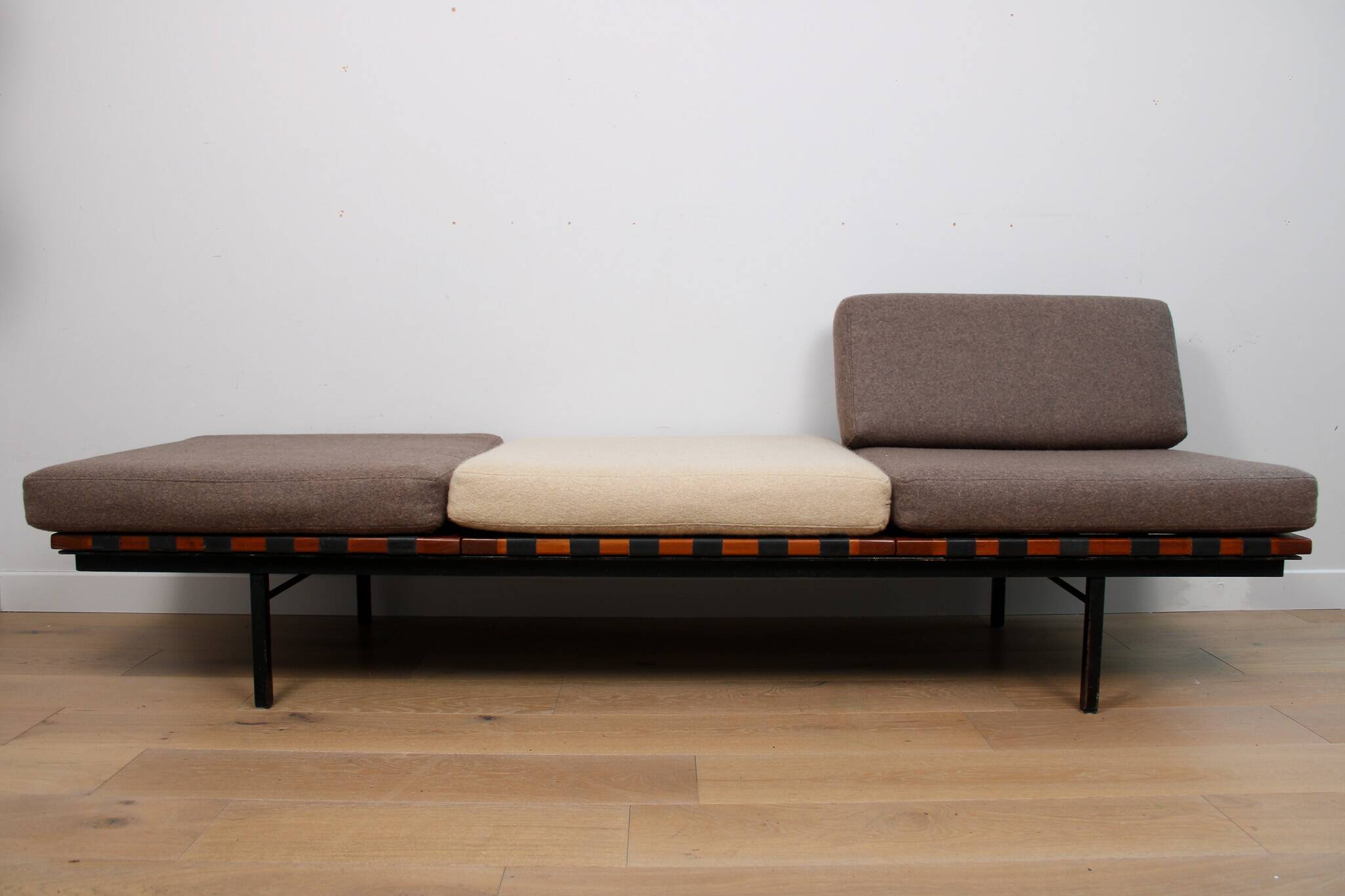 Home / A pair of Vintage Mid-century Robin Day for Hille modular sofas - Teak
