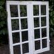 Oak window H96,8xL80,5cm old small tiles