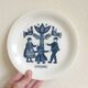 6 assiettes vintage