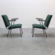 Modernist pair of '1401' easy chairs by Wim Rietveld for Gispen, 1954