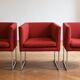 Set of 3 Solo armchairs, B&B Italia